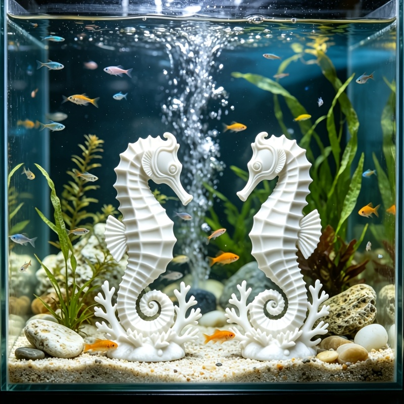 Marine Aquarium Kit - 2 adet denizatı mercan figürleri seti
