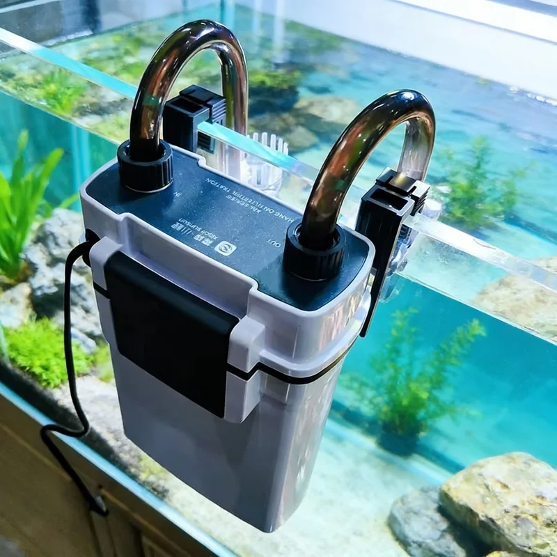 Marine Aquarium Protein Skimmer - Duvara monte Akvaryum Şelale Filtresi Harici