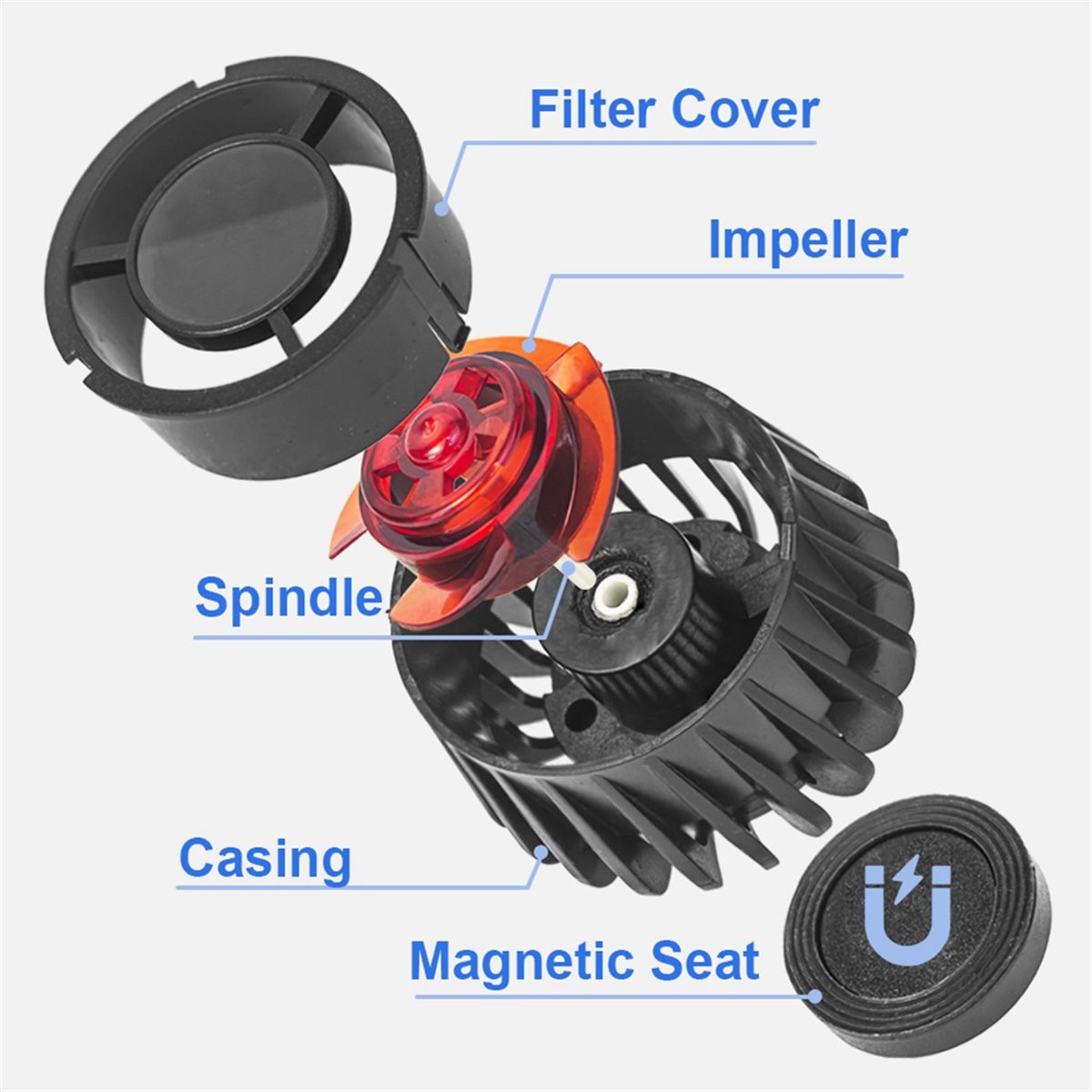 Powerhead Wave Maker - YENI Balık Manyetik Akvaryum Dalga Yapıcı