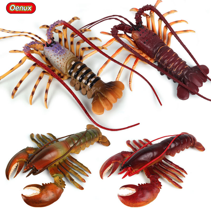 Marine Aquarium Hermit Crab - Gerçekçi Deniz Yaşamı Figürü Amerikan Istakoz