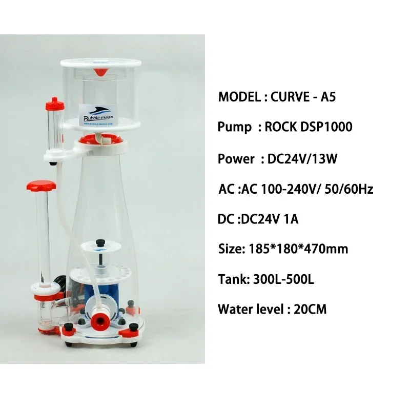 Kabarcık Büyücü Eğrisi 5/7/9 A - Marine Aquarium Protein Skimmer incelemesi ve fiyatı